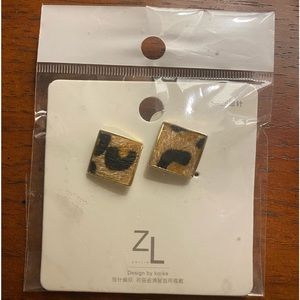 Leopard Earrings